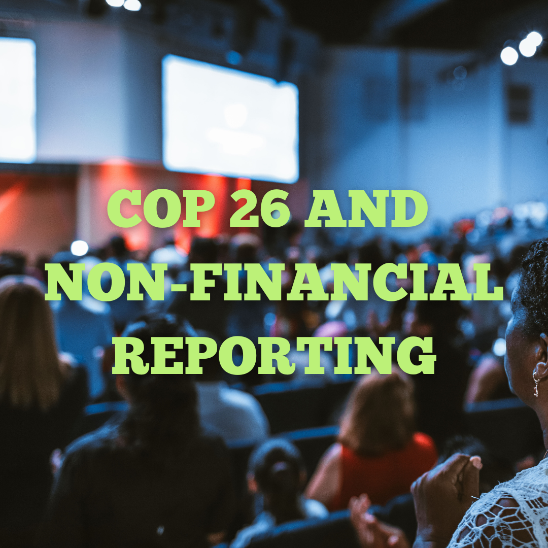 COP26 and Non-Financial Reporting