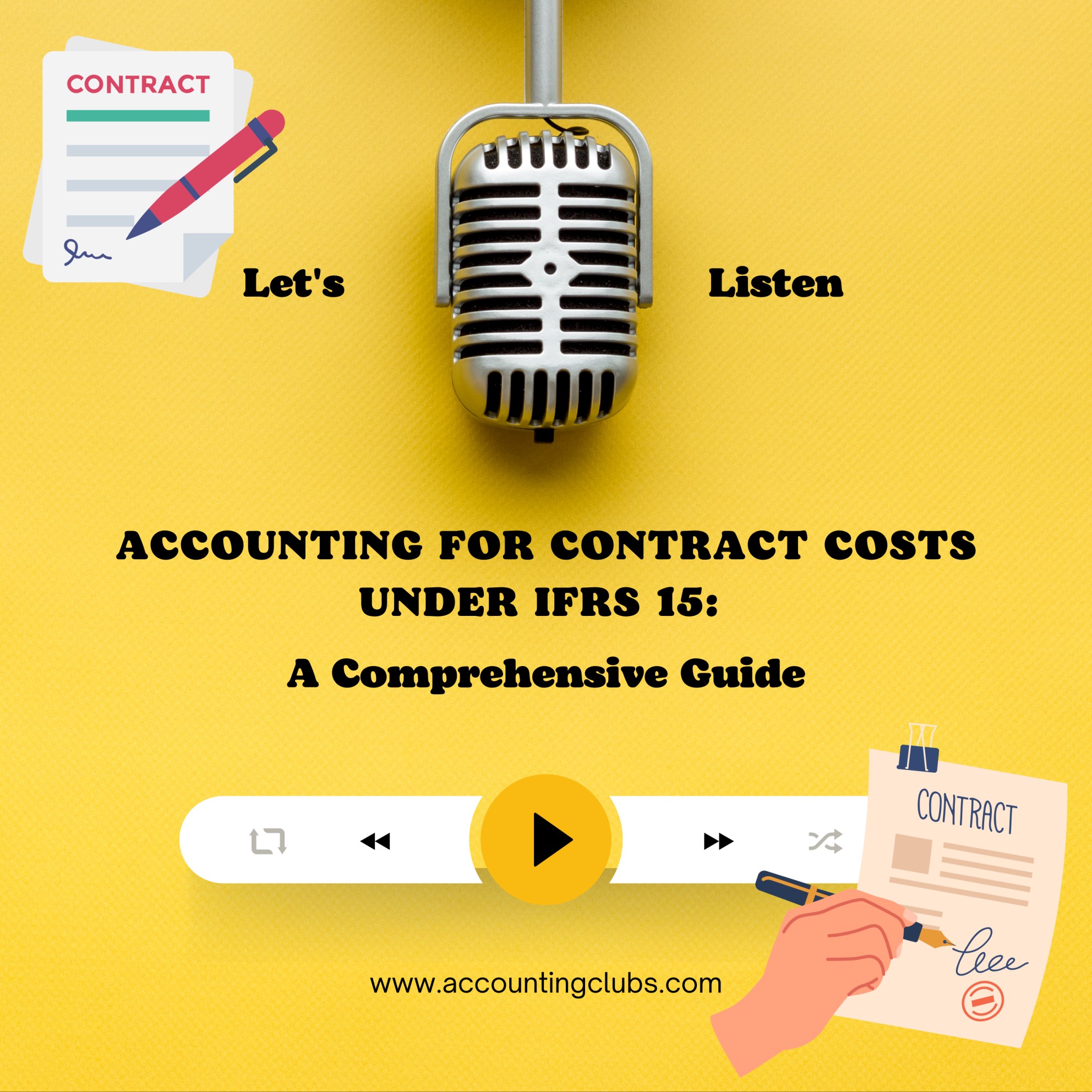 Accounting for Contract Costs Under IFRS 15: A Comprehensive Guide