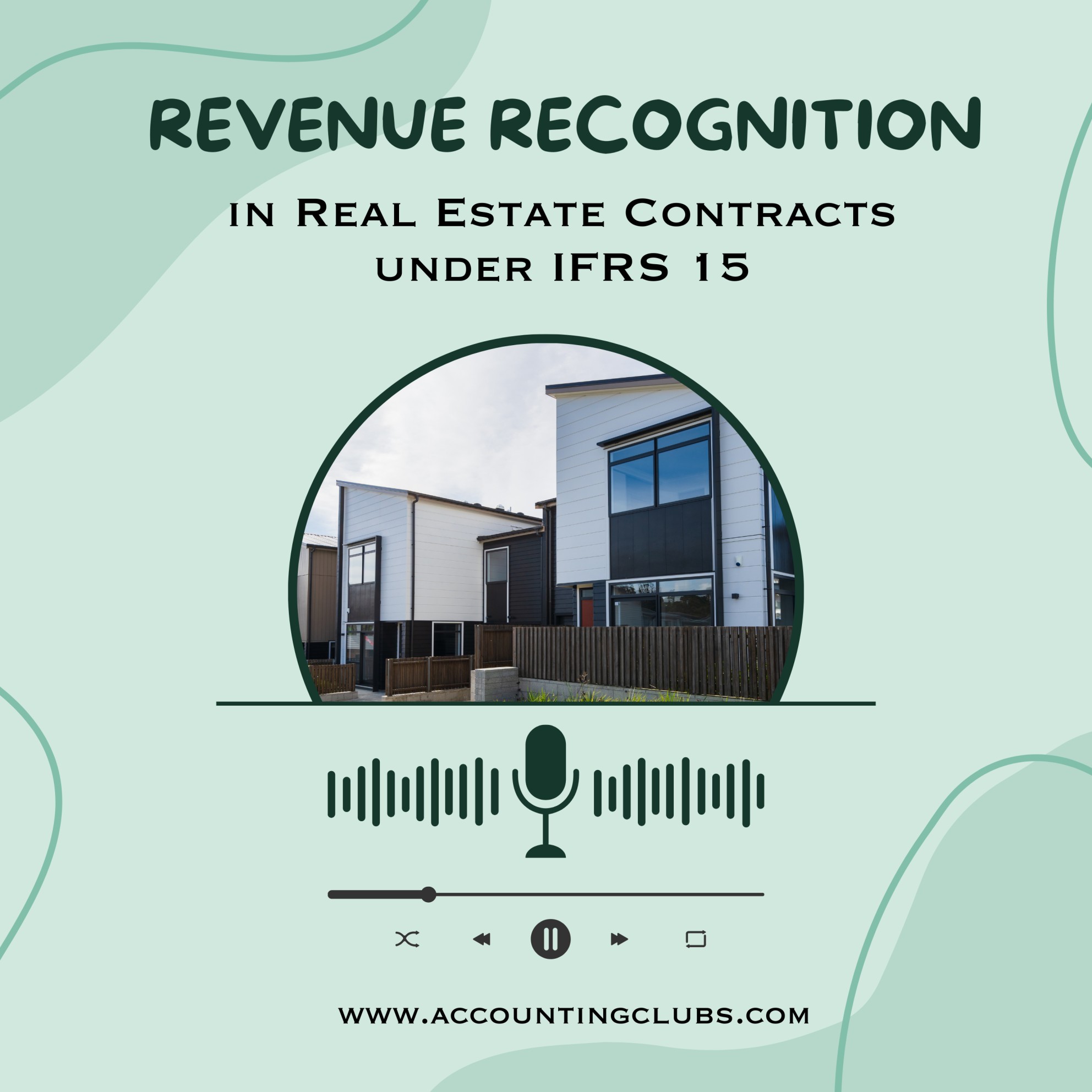 Revenue Recognition in Real Estate Contracts under IFRS 15